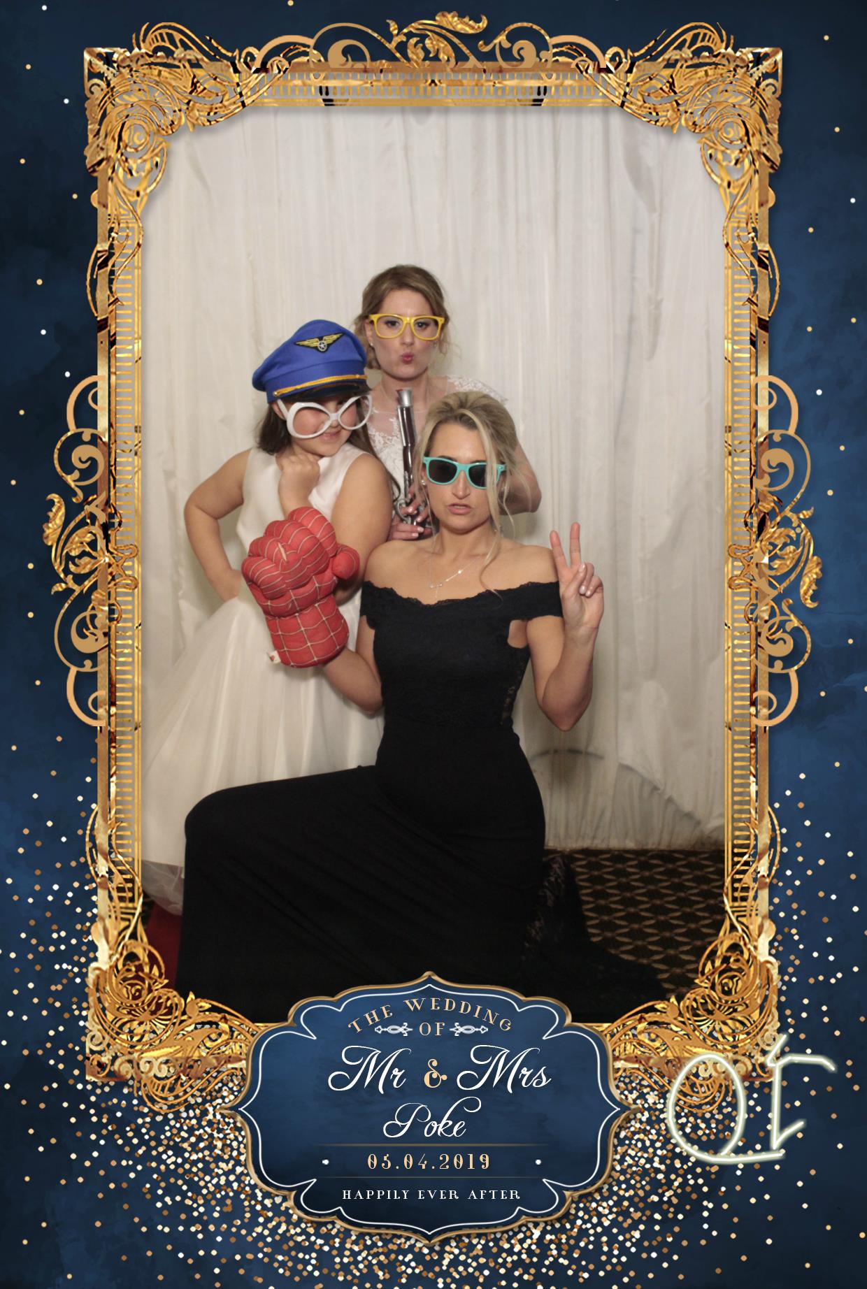 Mr & Mrs Poke | View more photos from the event at gallery.myphotoboothexperience.co.uk/u/MyPhotoBoothExperienceLtd/Mr-Mrs-Poke